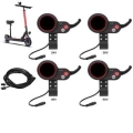 LCD LH100 24V/36V/48V/60V E bike Display Thumb Throttle 2 in 1 Dashboard Control Panel for Electric Bike Bicycle Scooter E bike|