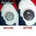 Newbee Motorcycle Gas Oil Fuel Cap Cover Decal Motorbike Sticker Protector For Honda CBR RVF VFR CB400 CB1300 CBR1000RR CBR600R|