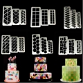 3 pcs Geometry fondant cookie cutter cake mold fondant mold fondant cake decorating tools Baking