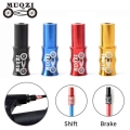 Muqzi 10pcs Cable Cap Bike Brake Cable End Cap Shift Wire End Cap 4mm 5mm Aluminum Alloy Mountain Road Bicycle Housing Parts - B