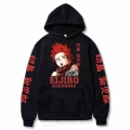 Kawaii Eijiro Kirishima My Hero Academia Anime Harajuku Hoodies Gothic Cartoon Boku no Hero Academia Unisex Winter Sweatshirts|H