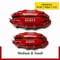 4pcs Front Rear Brake Caliper Covers 3d Aluminum Car Styling Universal Metal Caliper Cover Kit Wheel Modification Decoration - C