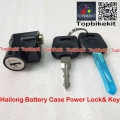 Hailong Battery Case Power Lock & Key For Hailong 1 Battery Case Or Hailong 1-2 Battery Case/ Ebike Battery Power Lock - Ele