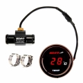 KOSO Round Water Temp Meter Thermometer for Yamaha NMAX TMAX XMAX MT07 MT09 R15 Digital Motorcycle Waterproof Temperature Gauge|