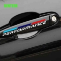 4pcs Car Door Handle Sticker For Bmw E30 E34 E36 E39 E46 E53 E60 E70 E71 E85 E87 E90 E91 E92 E83 F10 F20 F21 F30|car door handle
