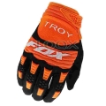 Pawtector Black/Orange Gloves Motorbike Motocross MX ATV MTB Dirt Bike Racing Gloves|Gloves| - Officematics.com