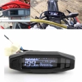 12000 RPM Universal Motorcycle LCD Digital Speed Meter Mini Odometer Speedometer For Russian KR200|Instruments| - Officematics