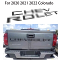 Fit For 2020 2021 Colorado Tailgate Abs Inserts Letters 3d Raised & Strong Adhesive Decals Letters Tailgate Emblems - Car St