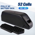 Battery Box Battery Case Polly 5C Down Tube Downtube E bike Electric Bike Battery Housing Nickle Strips 21700 cells|Electric Bi