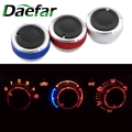 3pcs Per Set Aluminum Alloy Car Styling Air Conditioning Knob Ac Knob Heat Control Switch Button Knob For Ford Focus Mk2 Mk3 - C