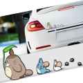 18cm*9cm For Tonari No Totoro Car Stickers Styling Anime Comics Hellaflush Auto Window Decals Vinyl Windshield Accessories - Car
