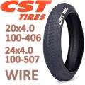 Cst 20x4.0 24x4.0 20/24 Inch Electric Snowmobile Beach Bicycle Tire Anti-slip Fat Tire Bicycle Part - Bicycle Tires - Officemati