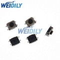100PCS 3*4*2 mm SMD Switch 4 Pin Touch Micro Switch Tact Push Button Switches 3x4x2H Mini Buttons For Car Key|button men|button