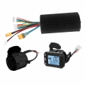 New 24V 250W Electric Bicycle Bike Scooter Controller Main Control Panel LCD Display Control Panel with Shift Switch E bike Part