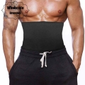 NINGMI Male Neoprene Shapers Waist Trainer Cincher Corset Men Body Modeling Belt Tummy Slimming Strap Girdle Slimming Underwears