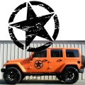 Five pointed Star Car Sticker Auto Styling Decal Personality For Jeep Accessories Waterproof Vinyl Star Graphic Motorcycle Decal
