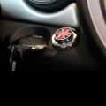 Metal Car Engine Start Stop Button Cover Keyless Go Ignition Stickers For Mini Cooper S Countryman R60 R56 R61 R55 R57 R58 R59 -